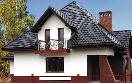 Цементно-песчаная черепица Braas Таунус-4